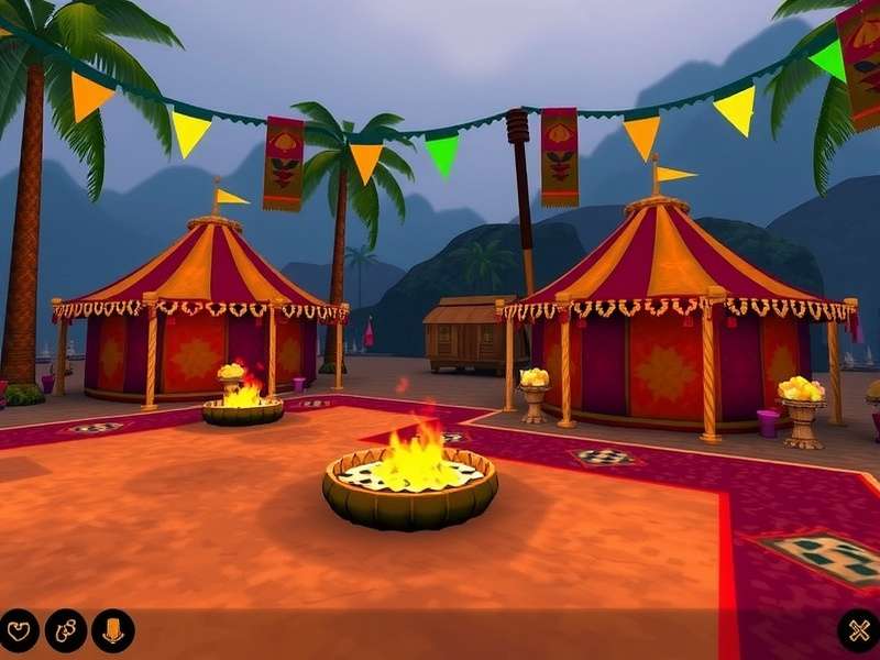 Indian Village Retreat Game Screenshot
